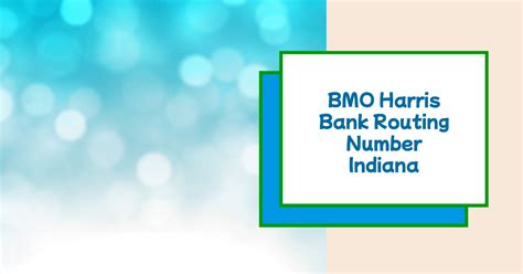  Your bank routing number is a 9-digit code used to identify a financial institution in a transaction. ... BMO HARRIS BANK NA. 25. COMPASS BANK ... AN INDIANA BANK ... 